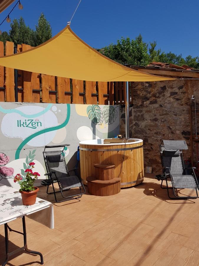 Cabaña IkiZen Barbadillo del Pez Exterior foto