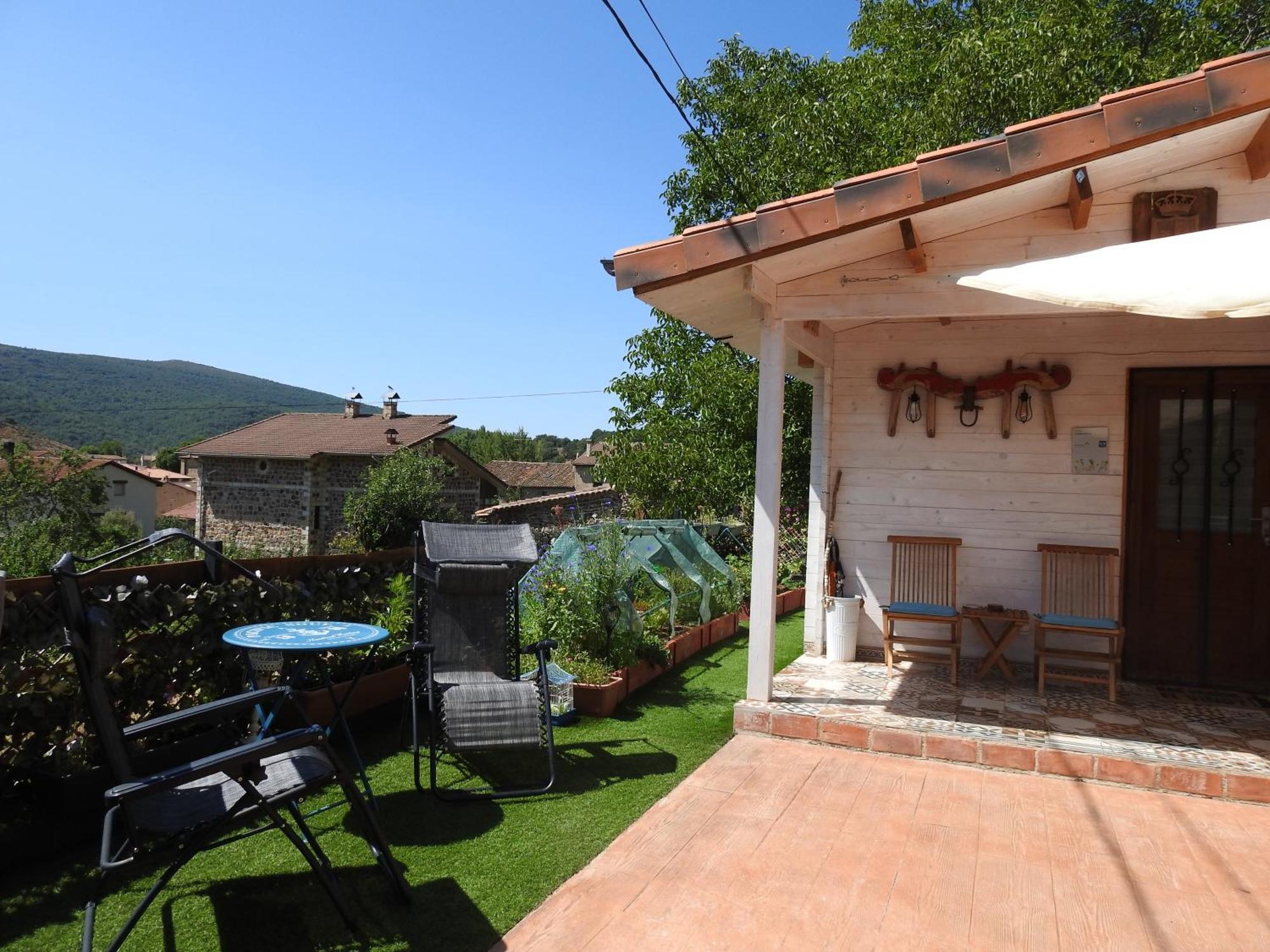 Cabaña IkiZen Barbadillo del Pez Exterior foto
